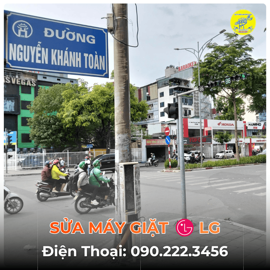 Sửa Máy Giặt LG tại Đường Nguyễn Khánh Toàn