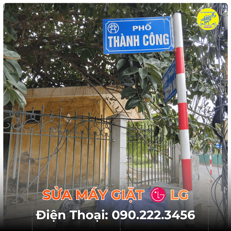Sửa Máy Giặt LG tại Phố Thành Công