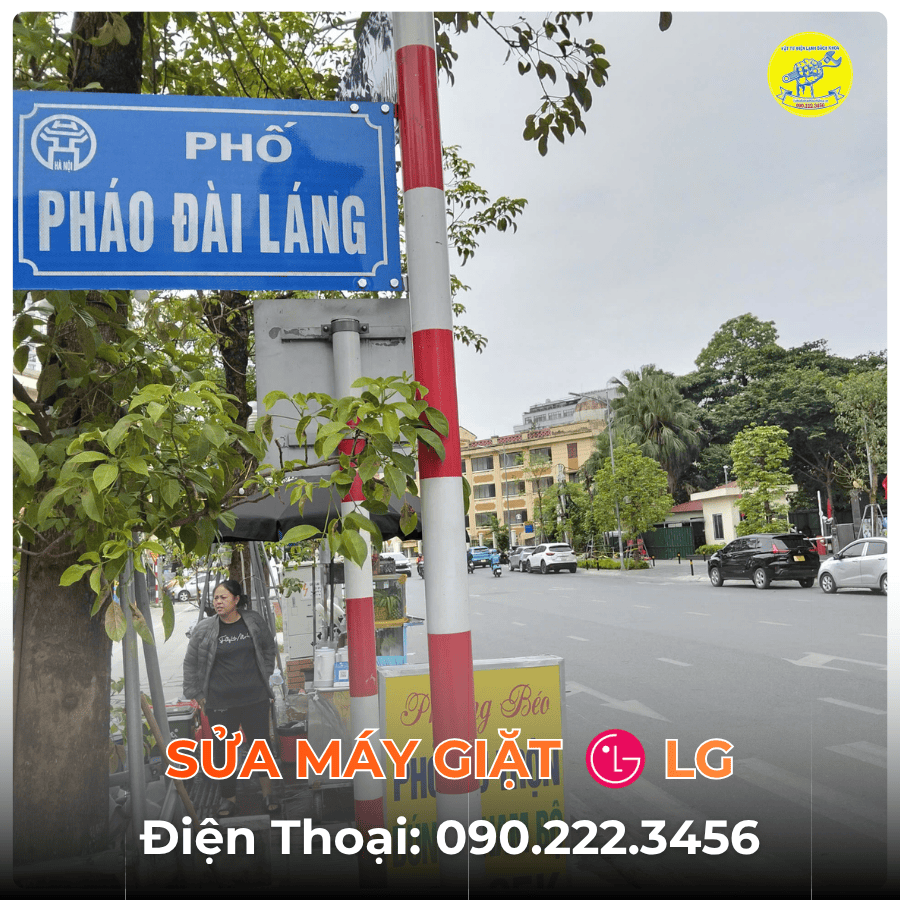 Sửa Máy Giặt LG tại Phố Pháo Đài Láng
