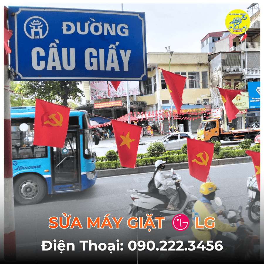 Sửa Máy Giặt LG tại Đường Cầu Giấy