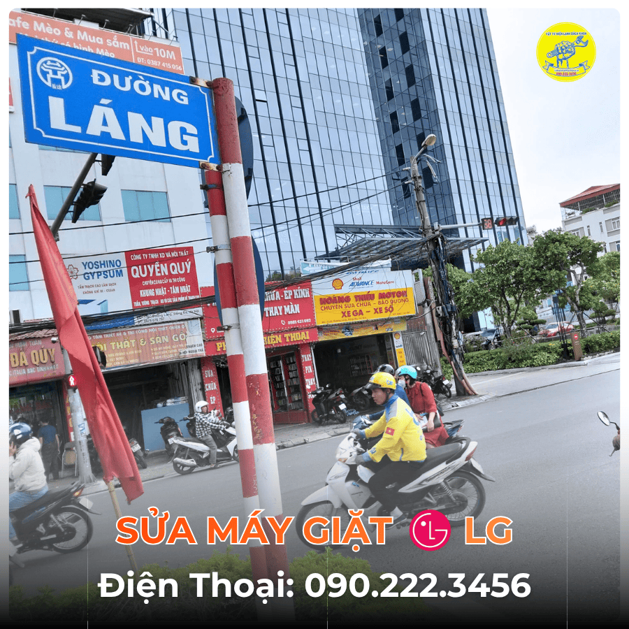 Sửa Máy Giặt LG tại Đường Láng