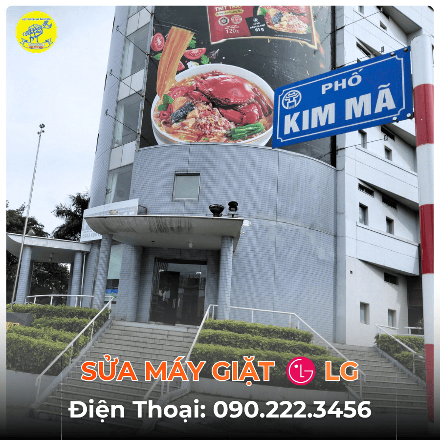 Sửa Máy Giặt LG tại Đường Kim Mã