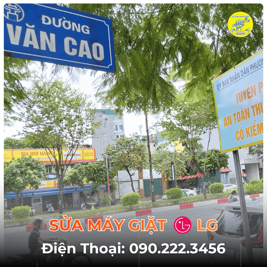 Sửa Máy Giặt LG tại Đường Văn Cao