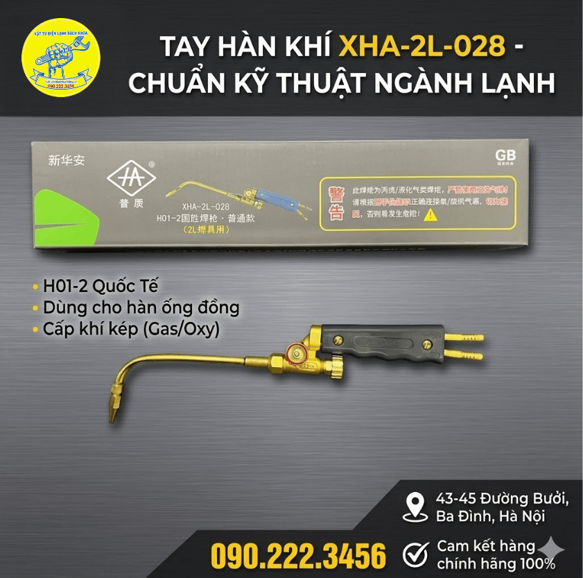 Tay hàn khí XHA-2L-028