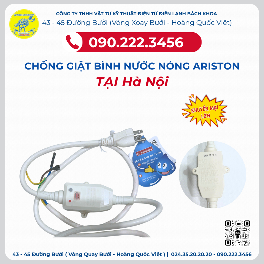 Chống Giật Bình Nước Nóng ARISTON tại Nguyễn Trãi