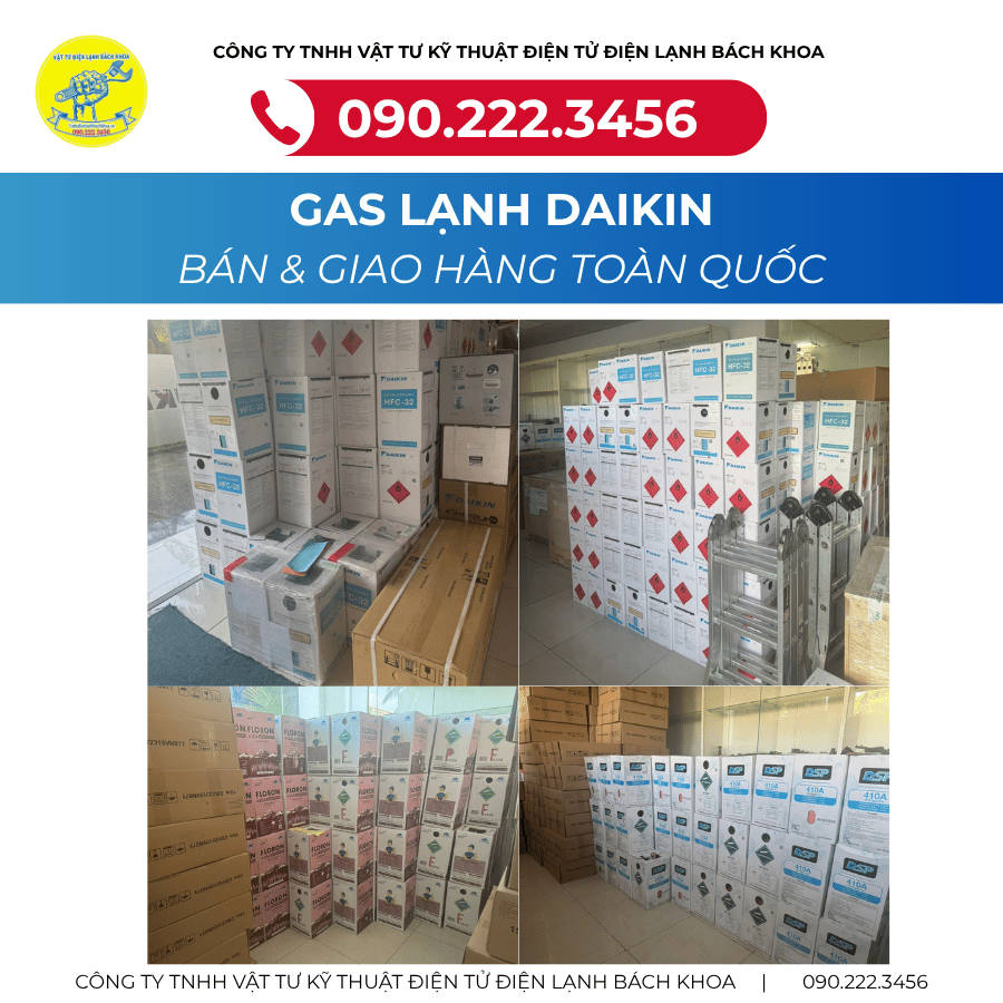 Gas lạnh Daikin bán tại Hà Nội 0902223456