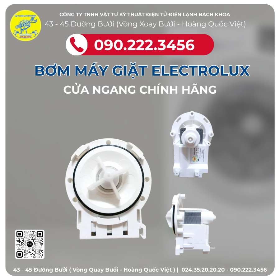Bơm Máy Giặt Electrolux Cửa Ngang Chính Hãng