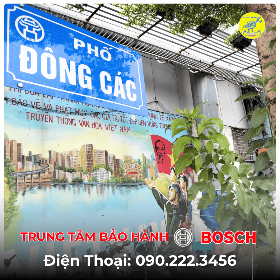Trung Tâm Bảo Hành BOSCH Tại Phố Đông Các