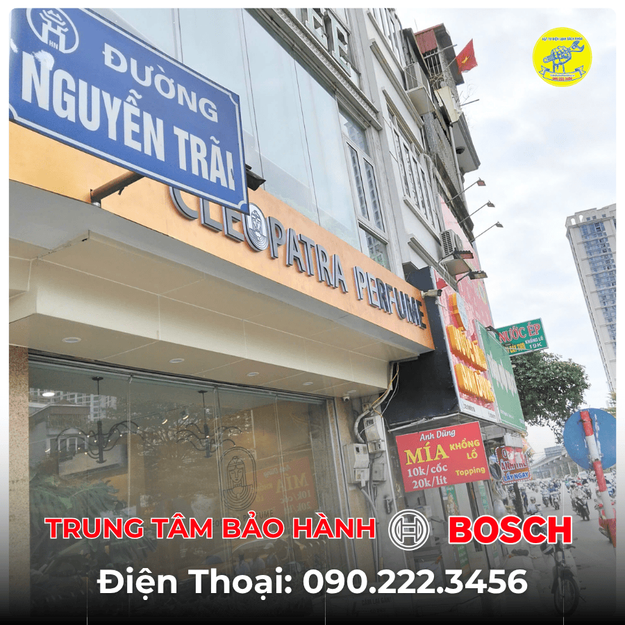 Trung Tâm Bảo Hành BOSCH Tại Đường Nguyễn Trãi