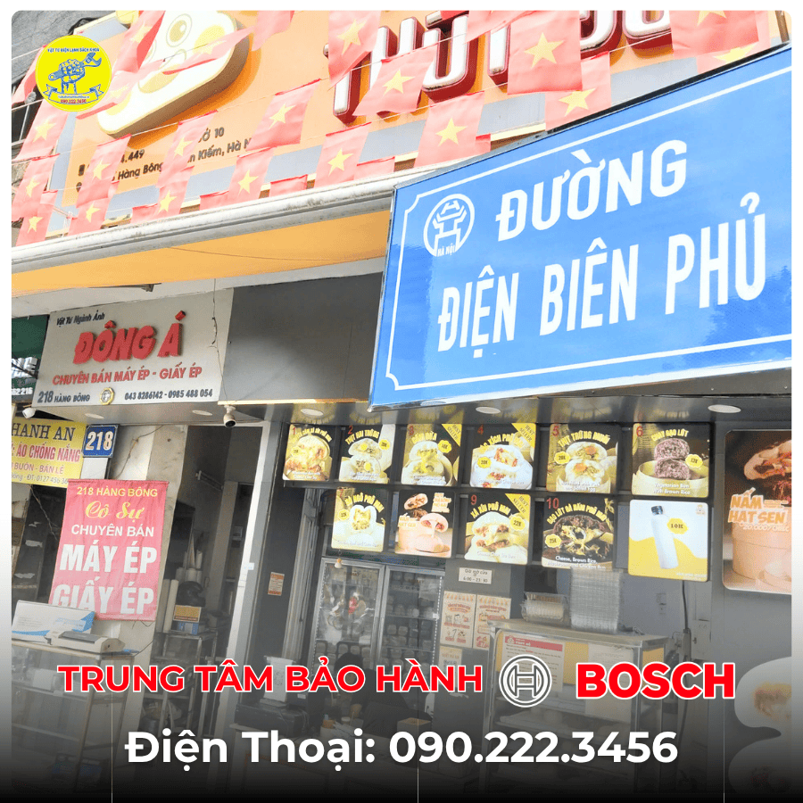 Trung Tâm Bảo Hành BOSCH Tại Đường Điện Biên Phủ
