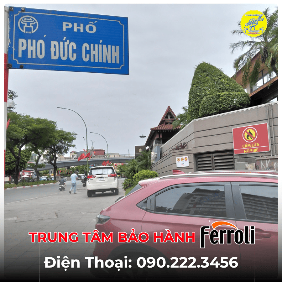 Trung Tâm Bảo Hành Ferroli tại phố Phó Đức Chính