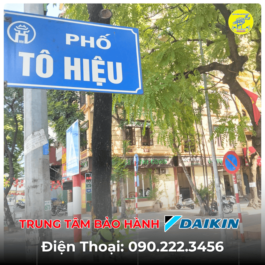 Trung Tâm Bảo Hành DAIKIN Tại Phố Tô Hiệu