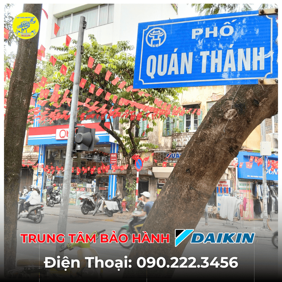Trung Tâm Bảo Hành DAIKIN Tại Phố Quán Thánh