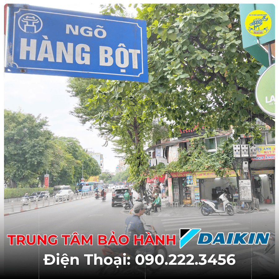 Trung Tâm Bảo Hành DAIKIN Tại Ngõ Hàng Bột