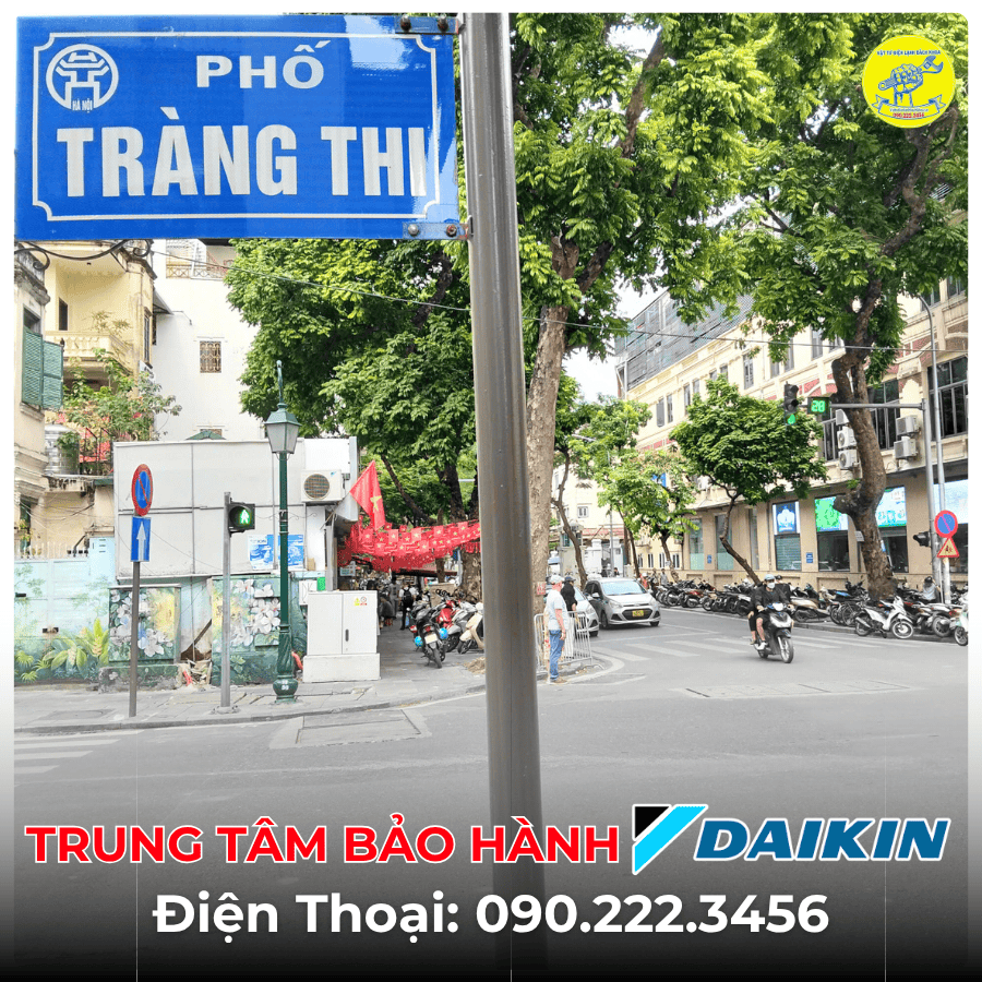 Trung Tâm Bảo Hành DAIKIN Tại Phố Tràng Thi