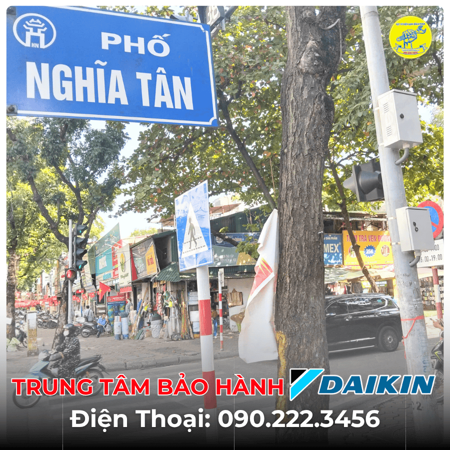 Trung Tâm Bảo Hành DAIKIN Tại Phố Nghĩa Tân