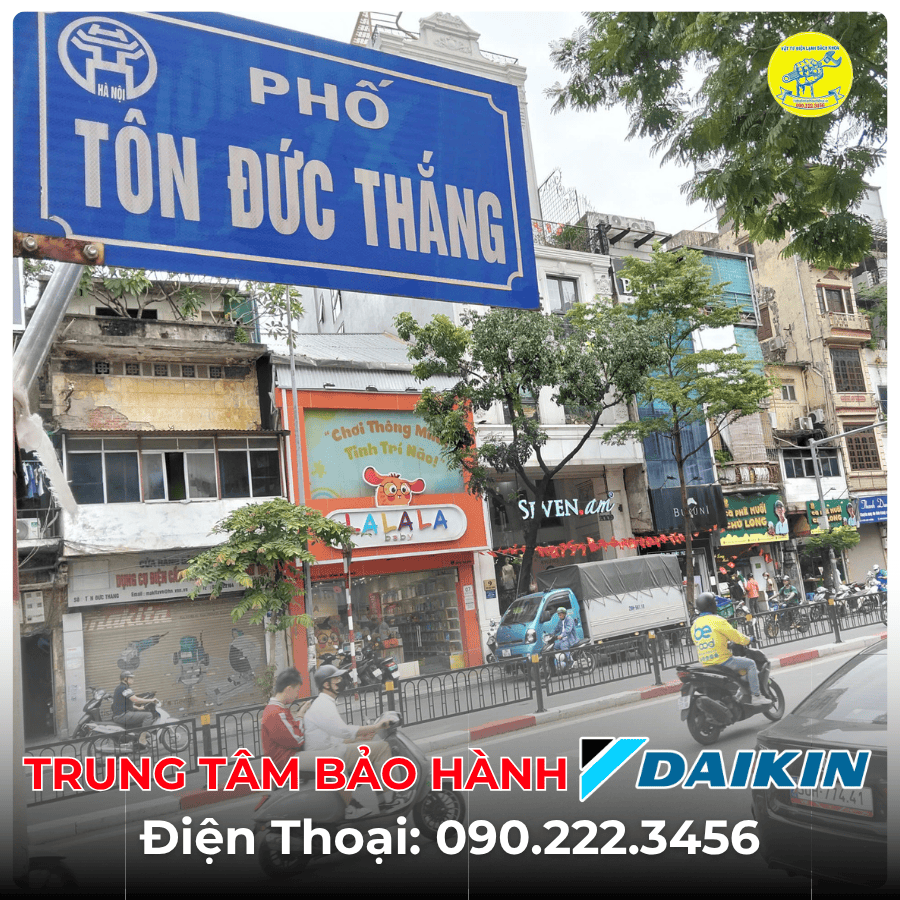 Trung Tâm Bảo Hành DAIKIN Tại Phố Tôn Đức Thắng