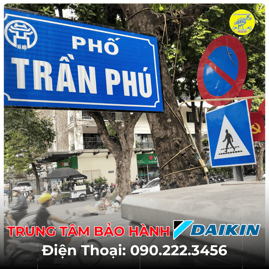 Trung Tâm Bảo Hành DAIKIN Tại Phố Trần Phú
