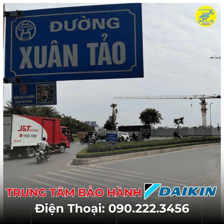 Trung Tâm Bảo Hành DAIKIN Tại Đường Xuân Tảo