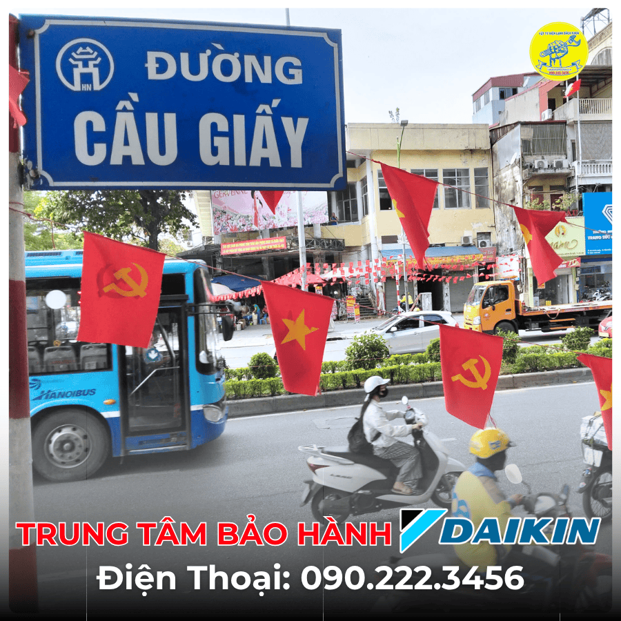 Trung Tâm Bảo Hành DAIKIN Tại Đường Cầu Giấy