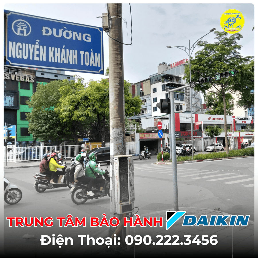 Trung Tâm Bảo Hành DAIKIN Tại Đường Nguyễn Khánh Toàn