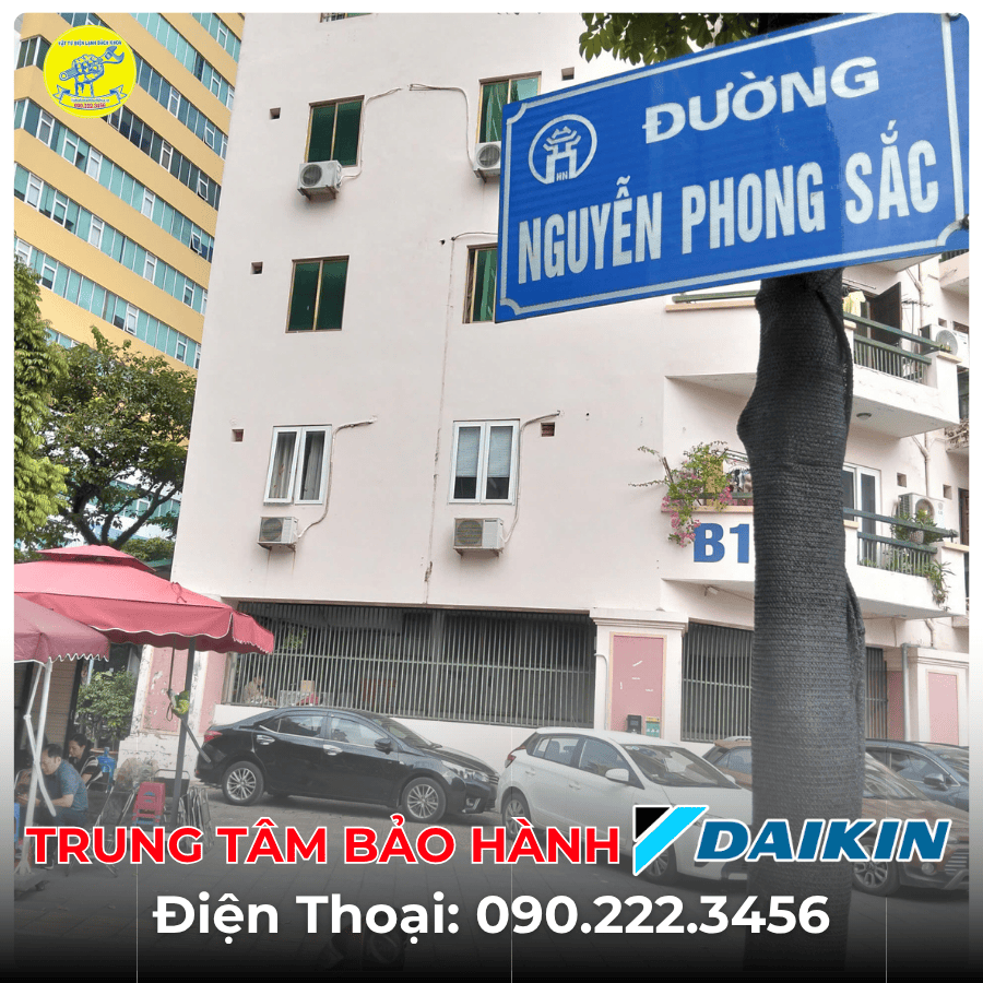 Trung Tâm Bảo Hành DAIKIN Tại Đường Nguyễn Phong Sắc