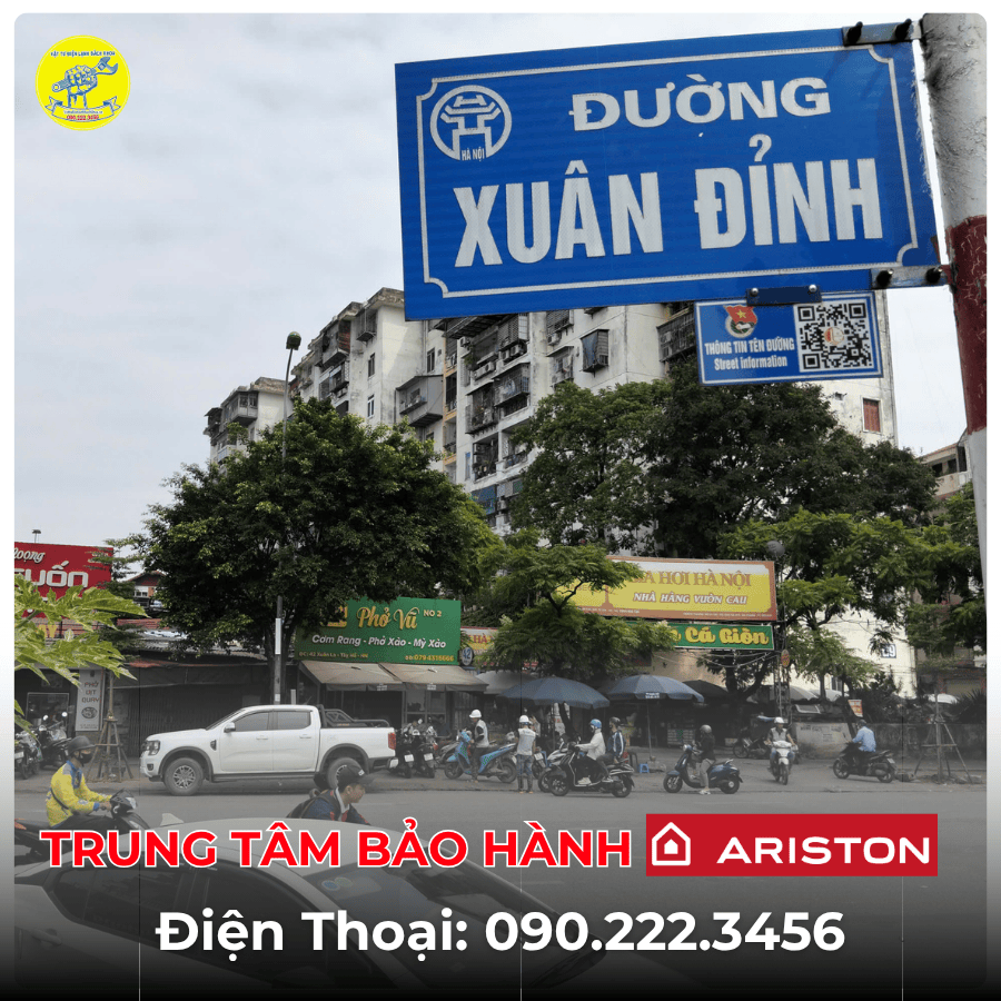 Trung Tâm Bảo Hành Ariston Tại Đường Xuân Đỉnh