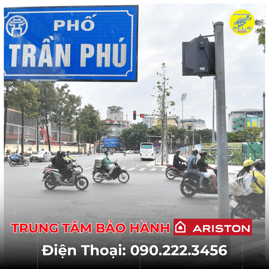 Trung Tâm Bảo Hành Ariston Tại Phố Trần Phú