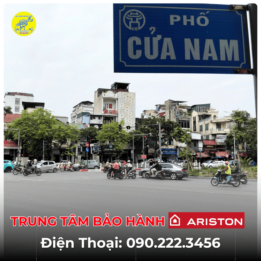 Trung Tâm Bảo Hành Ariston Tại Phố Cửa Nam