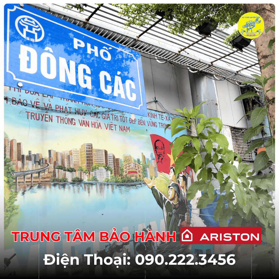 Trung Tâm Bảo Hành Ariston Tại Phố Đông Các