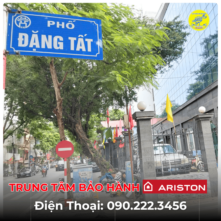 Trung Tâm Bảo Hành Ariston Tại Phố Đặng Tất