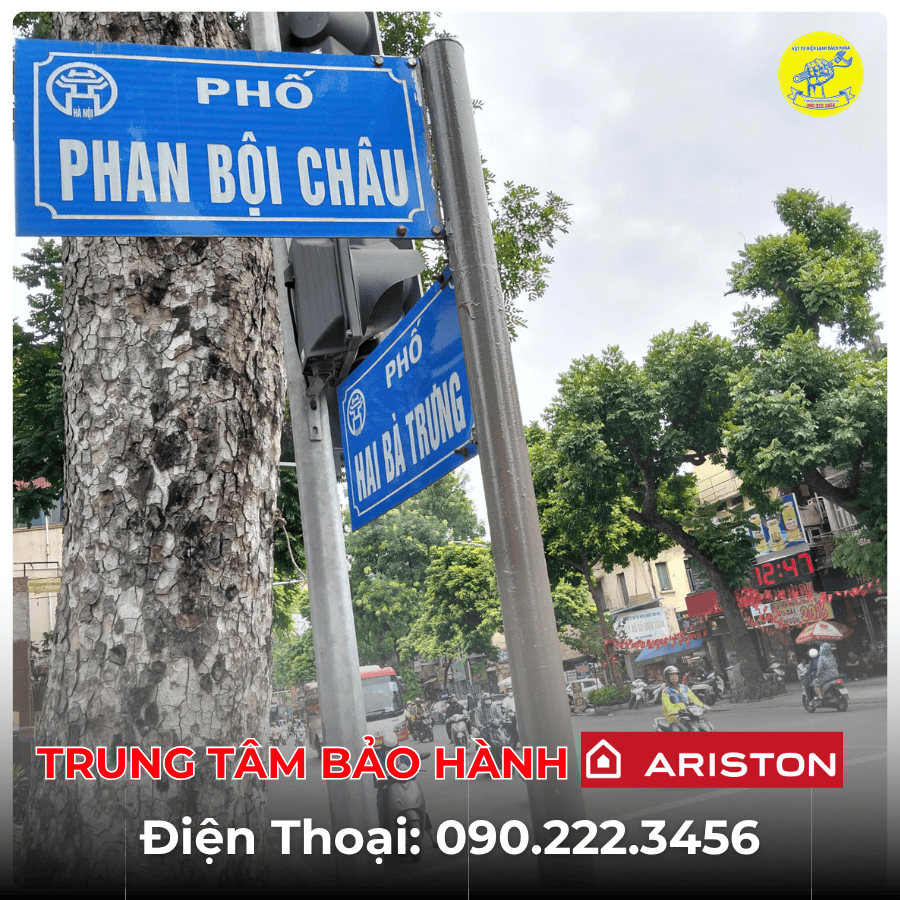 Trung Tâm Bảo Hành Ariston Tại Đường Phan Bội Châu