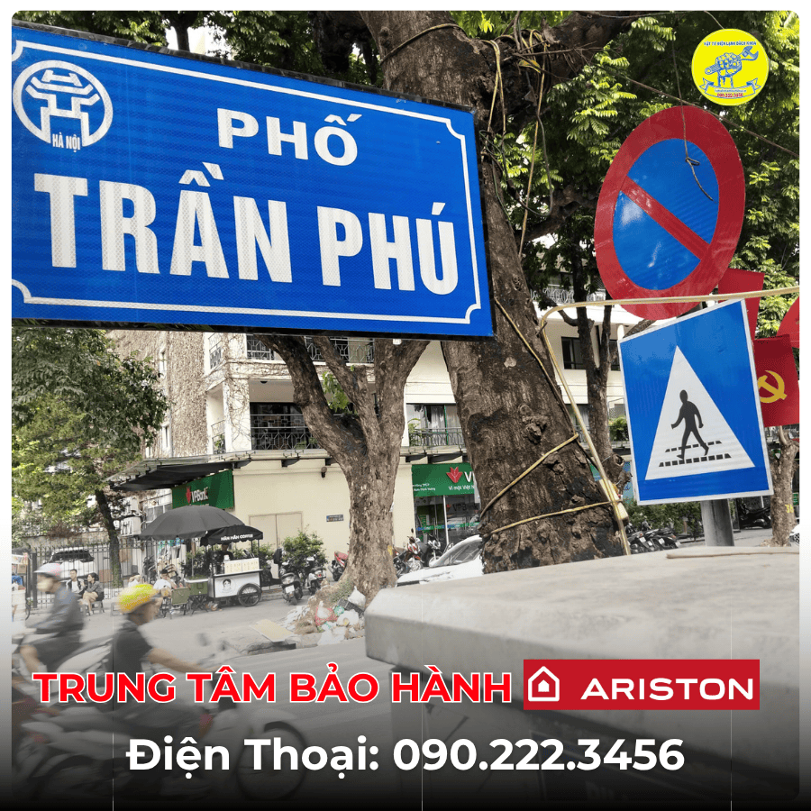 Trung Tâm Bảo Hành Ariston Tại Phố Trần Phú