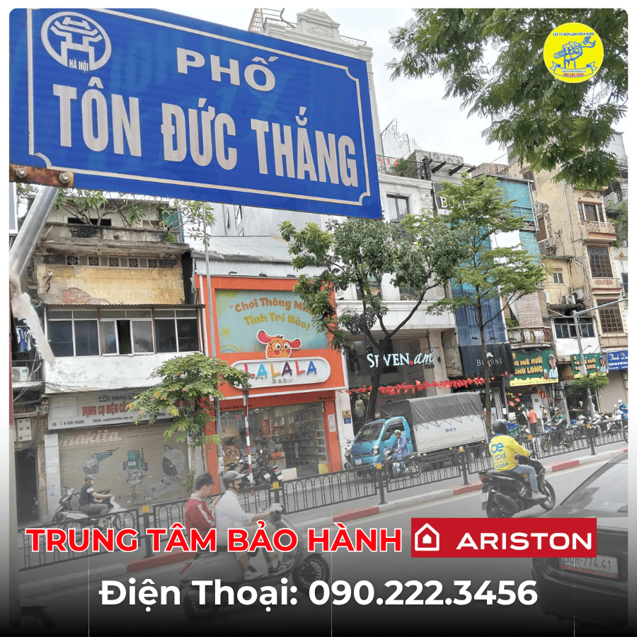 Trung Tâm Bảo Hành Ariston Tại Phố Tôn Đức Thắng