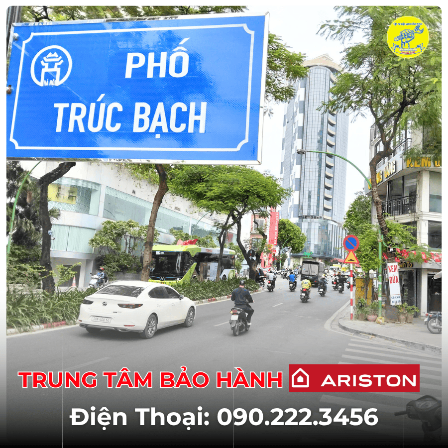 Trung Tâm Bảo Hành Ariston Tại Phố Trúc Bạch