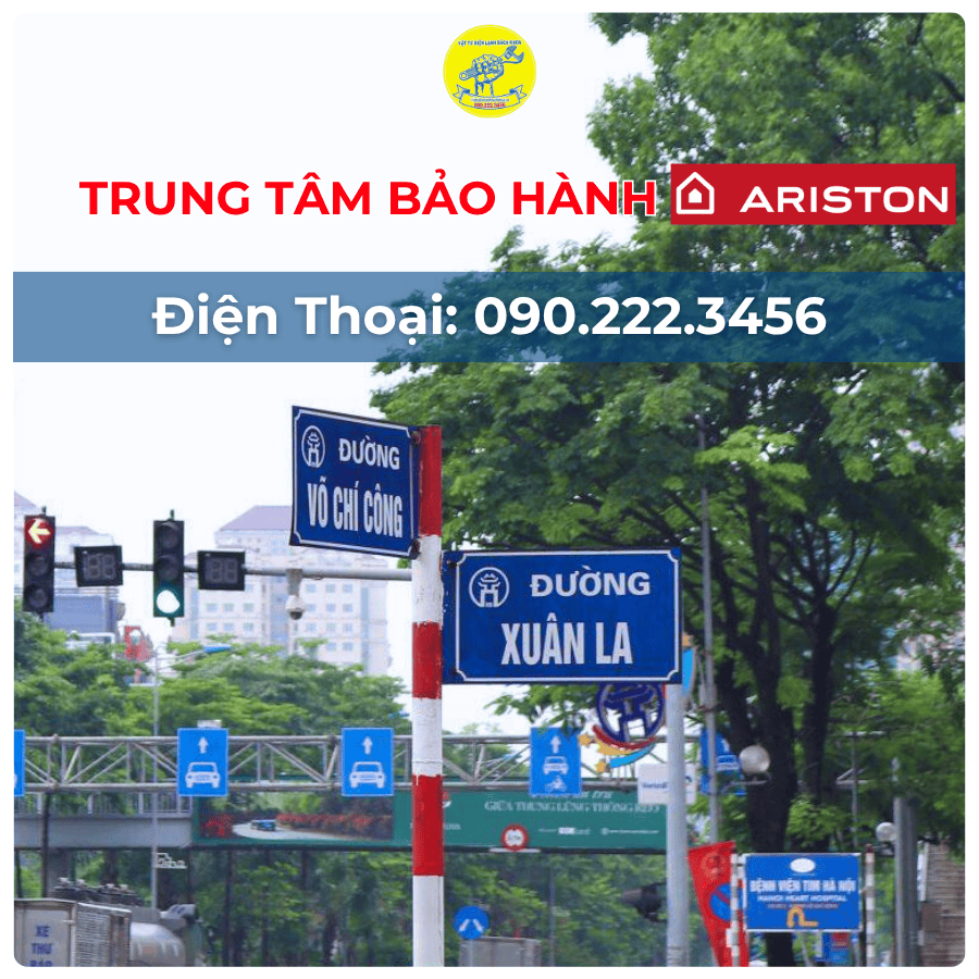Trung Tâm Bảo Hành Ariston Tại Đường Xuân La