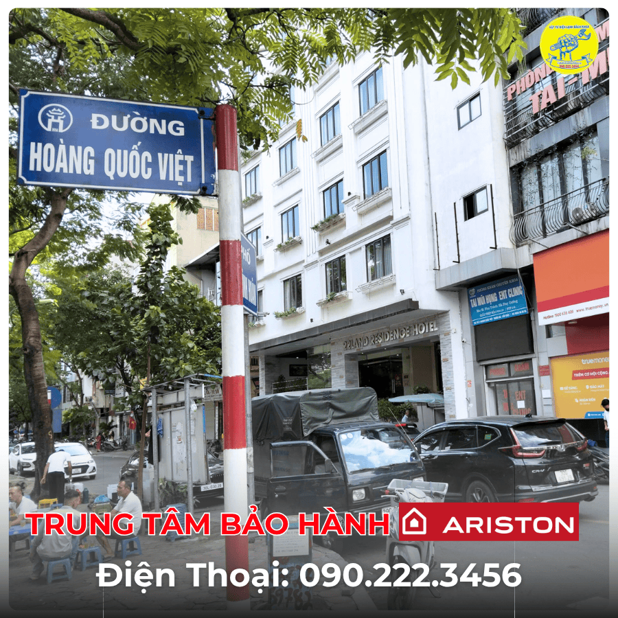 Trung Tâm Bảo Hành Ariston Tại Đường Hoàng Quốc Việt