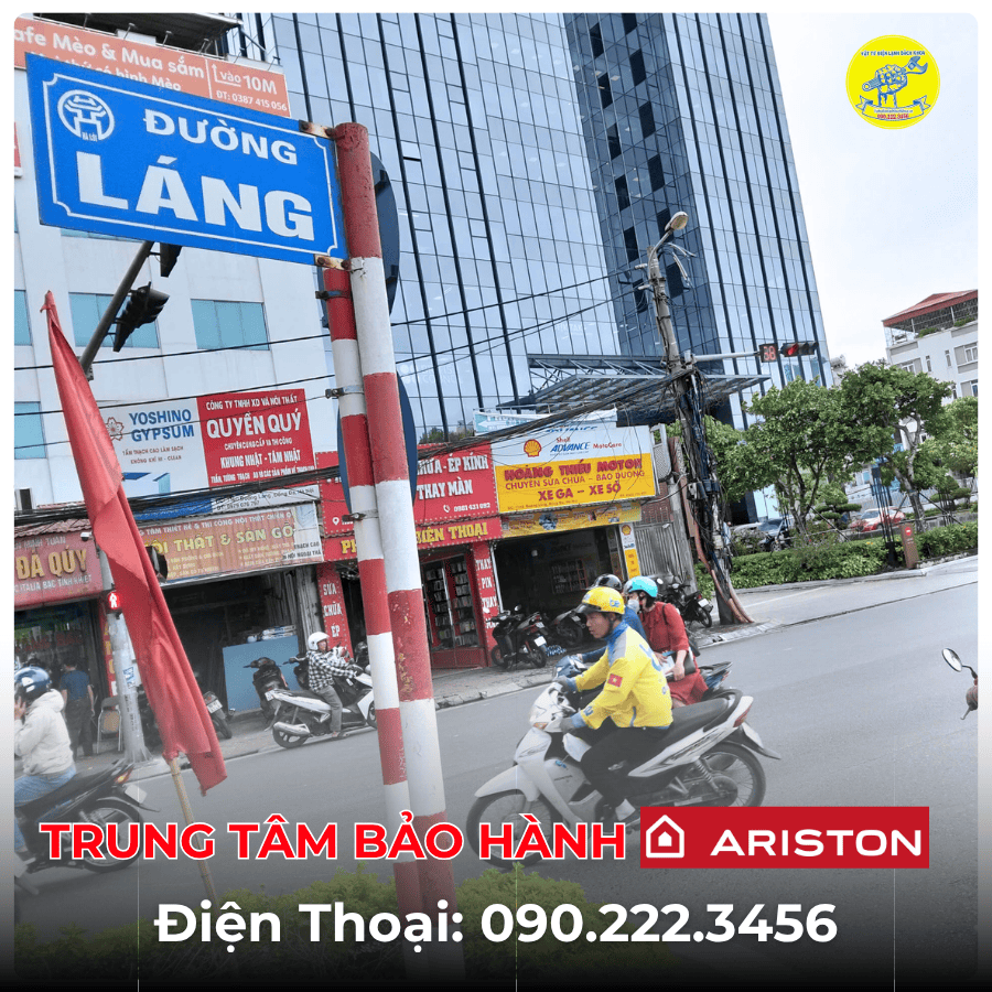 Trung Tâm Bảo Hành Ariston Tại Đường Láng