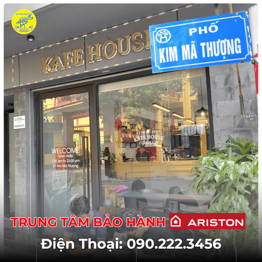 Trung Tâm Bảo Hành Ariston Tại Phố Kim Mã Thượng