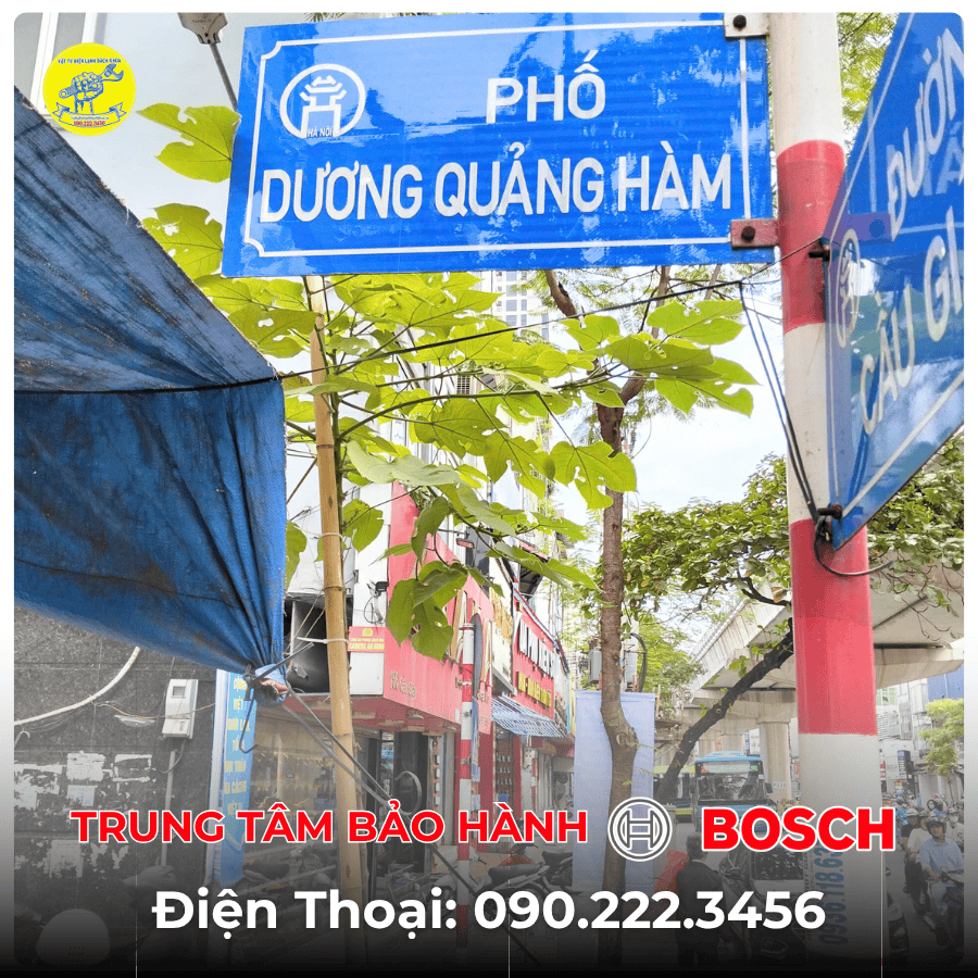 Trung Tâm Bảo Hành BOSCH Tại Phố Dương Quảng Hàm