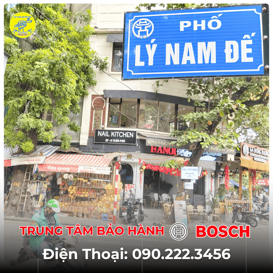 Trung Tâm Bảo Hành BOSCH Tại Phố Lý Nam Đế