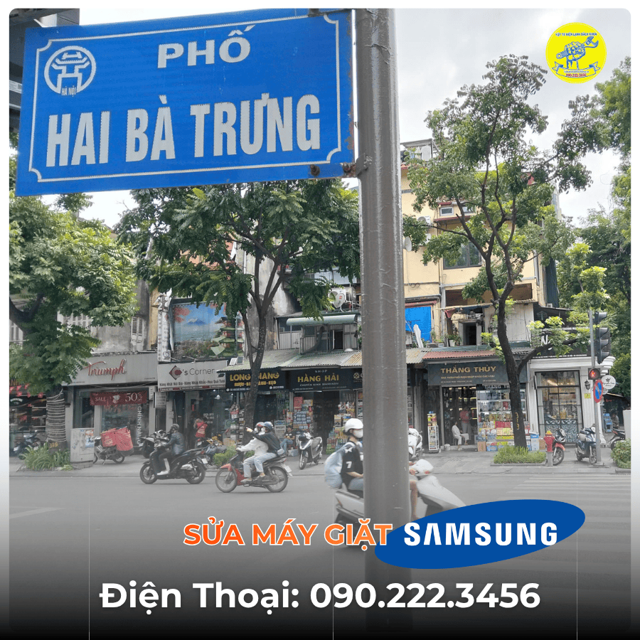 Sửa Máy Giặt SAMSUNG tại phố Hai Bà Trưng