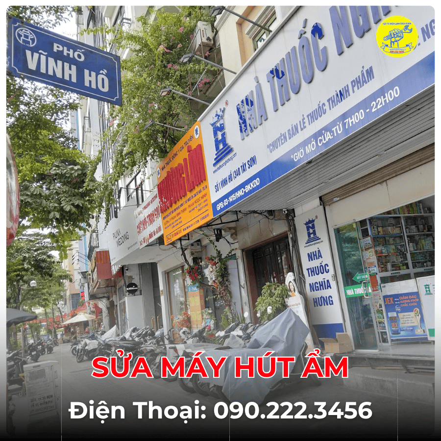 Sửa Máy Hút Ẩm Tại Phố Vĩnh Hồ