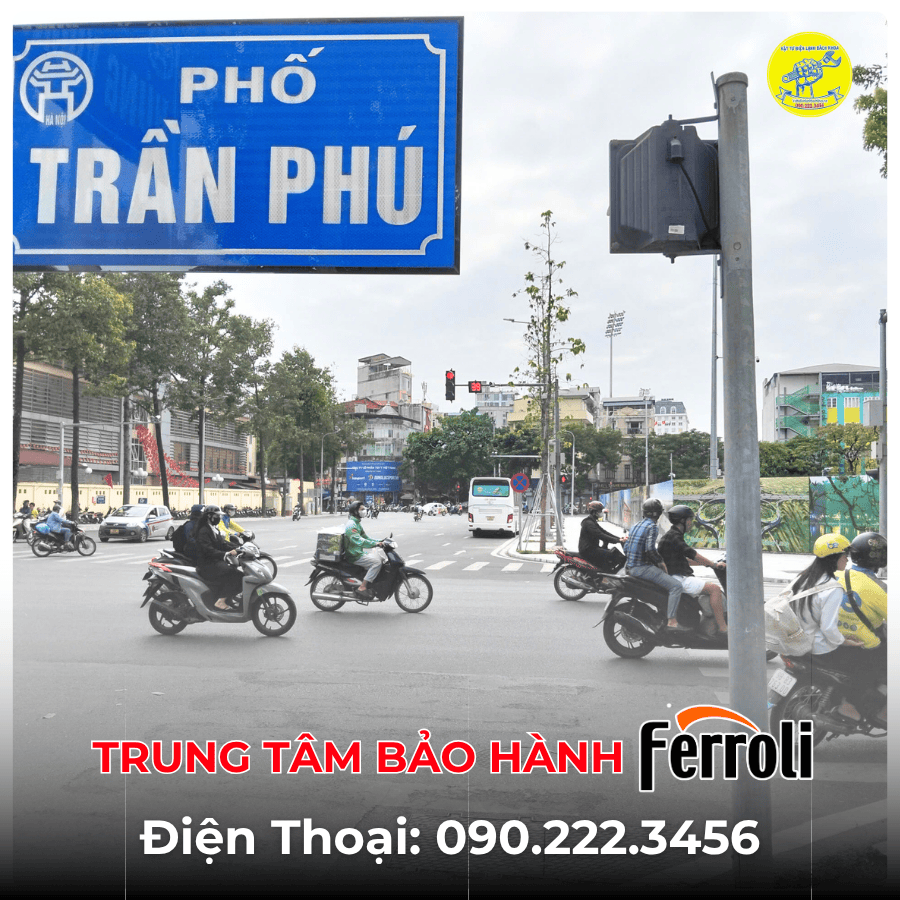 Trung Tâm Bảo Hành Ferroli tại phố Trần Phú