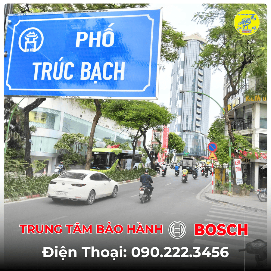 Trung Tâm Bảo Hành BOSCH Tại Phố Trúc Bạch