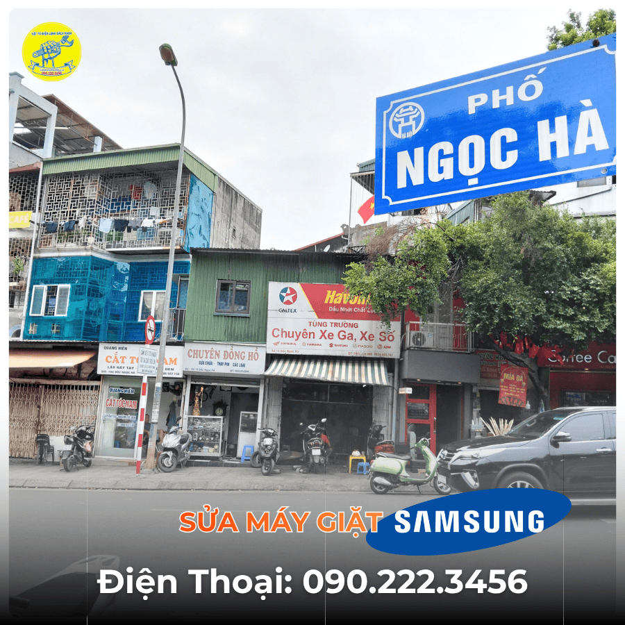 Sửa Máy Giặt SAMSUNG tại phố Ngọc Hà