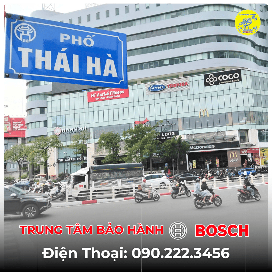 Trung Tâm Bảo Hành BOSCH Tại Phố Thái Hà
