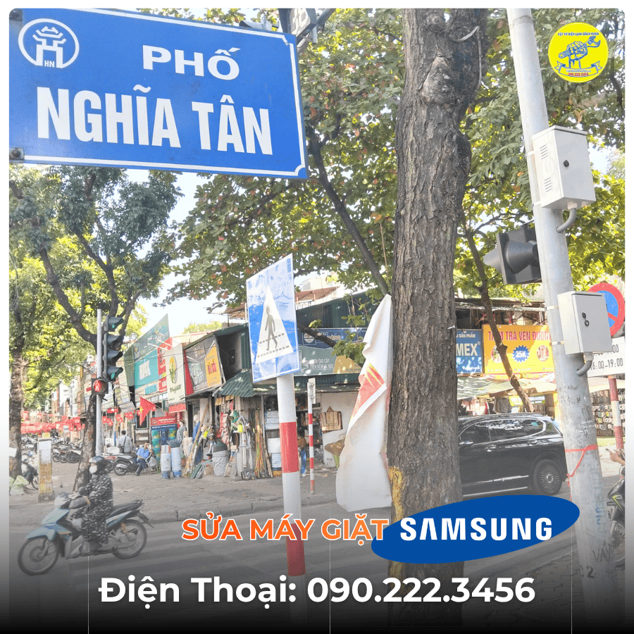 Sửa Máy Giặt SAMSUNG tại phố Nghĩa Tân