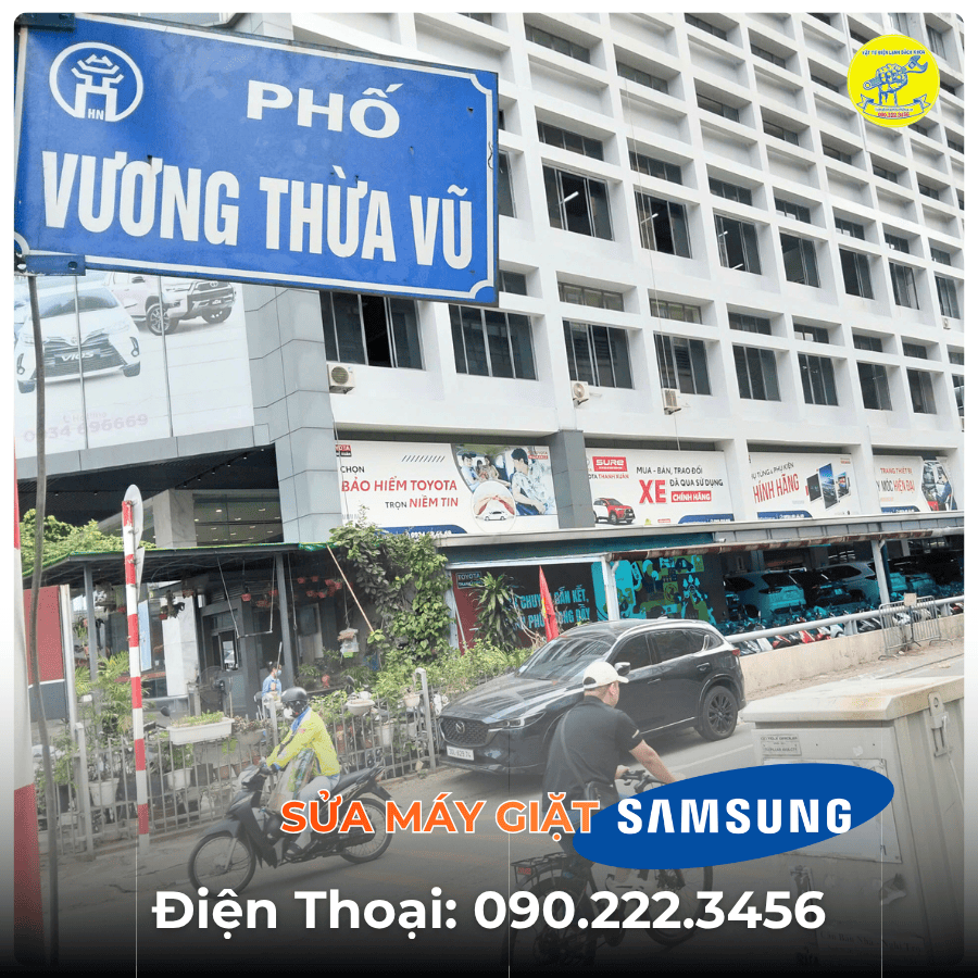 Sửa Máy Giặt SAMSUNG tại phố Vương Thừa Vũ