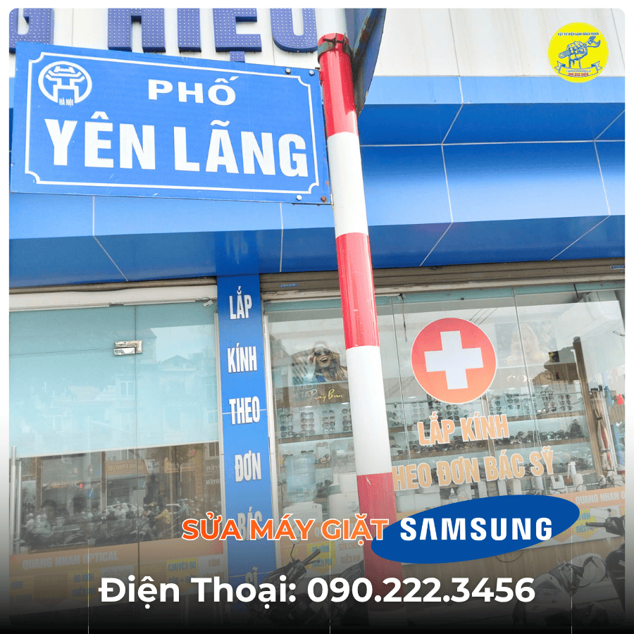 Sửa Máy Giặt SAMSUNG tại phố Yên Lãng